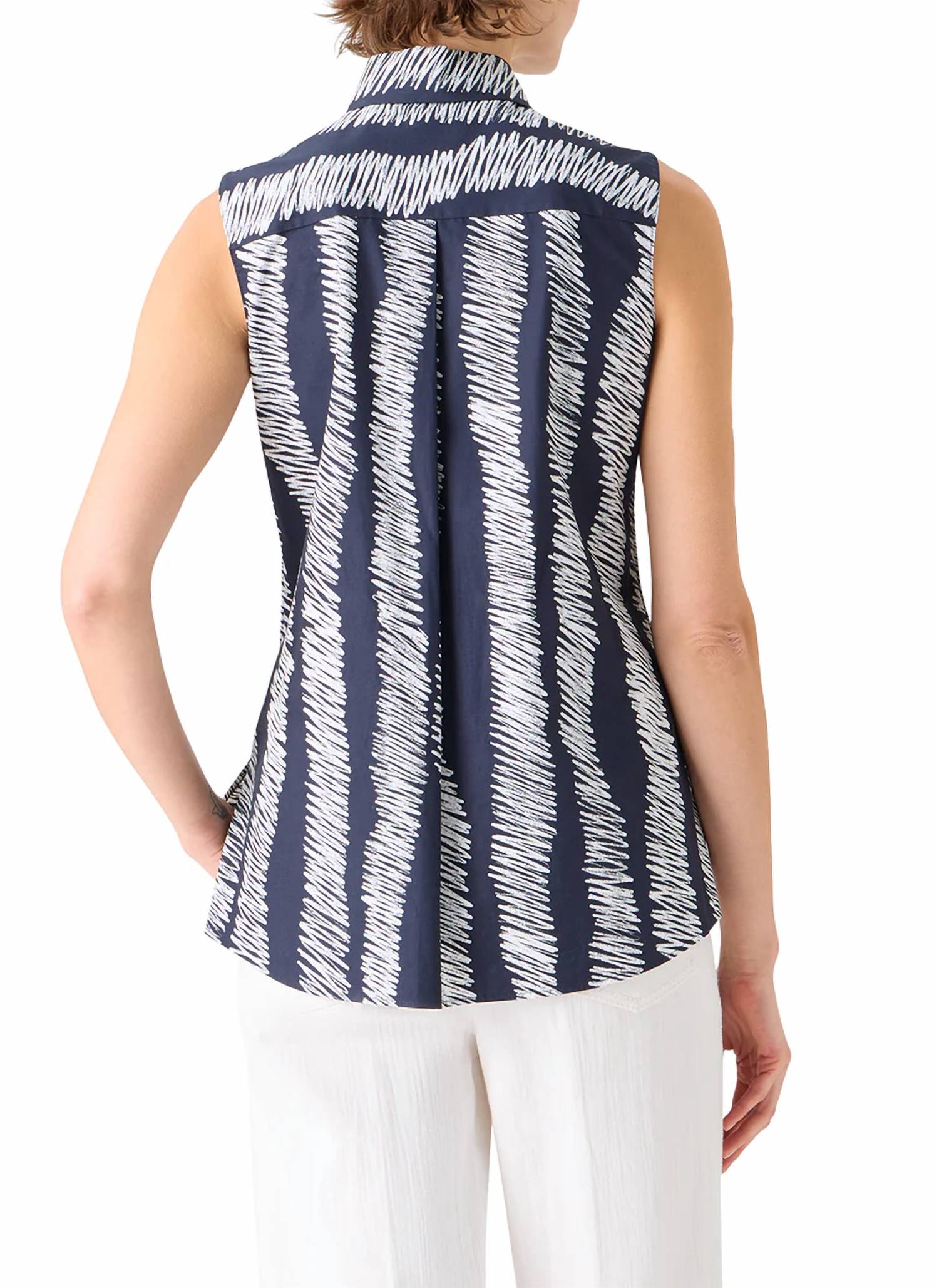 Akris Punto - Cotton Poplin Tunic Blouse