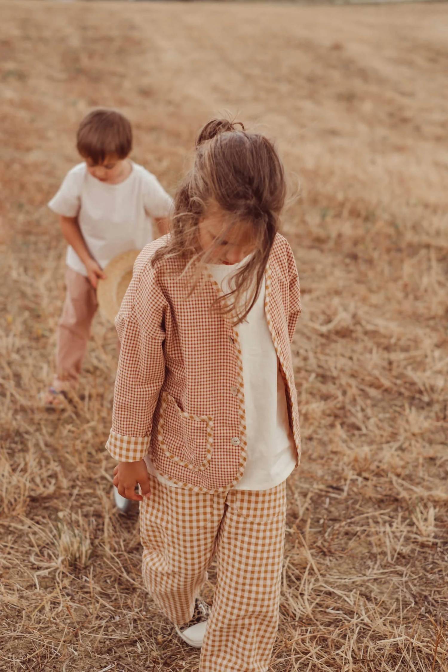 Möm(E) Portugal - Kid's Lola Check Pants