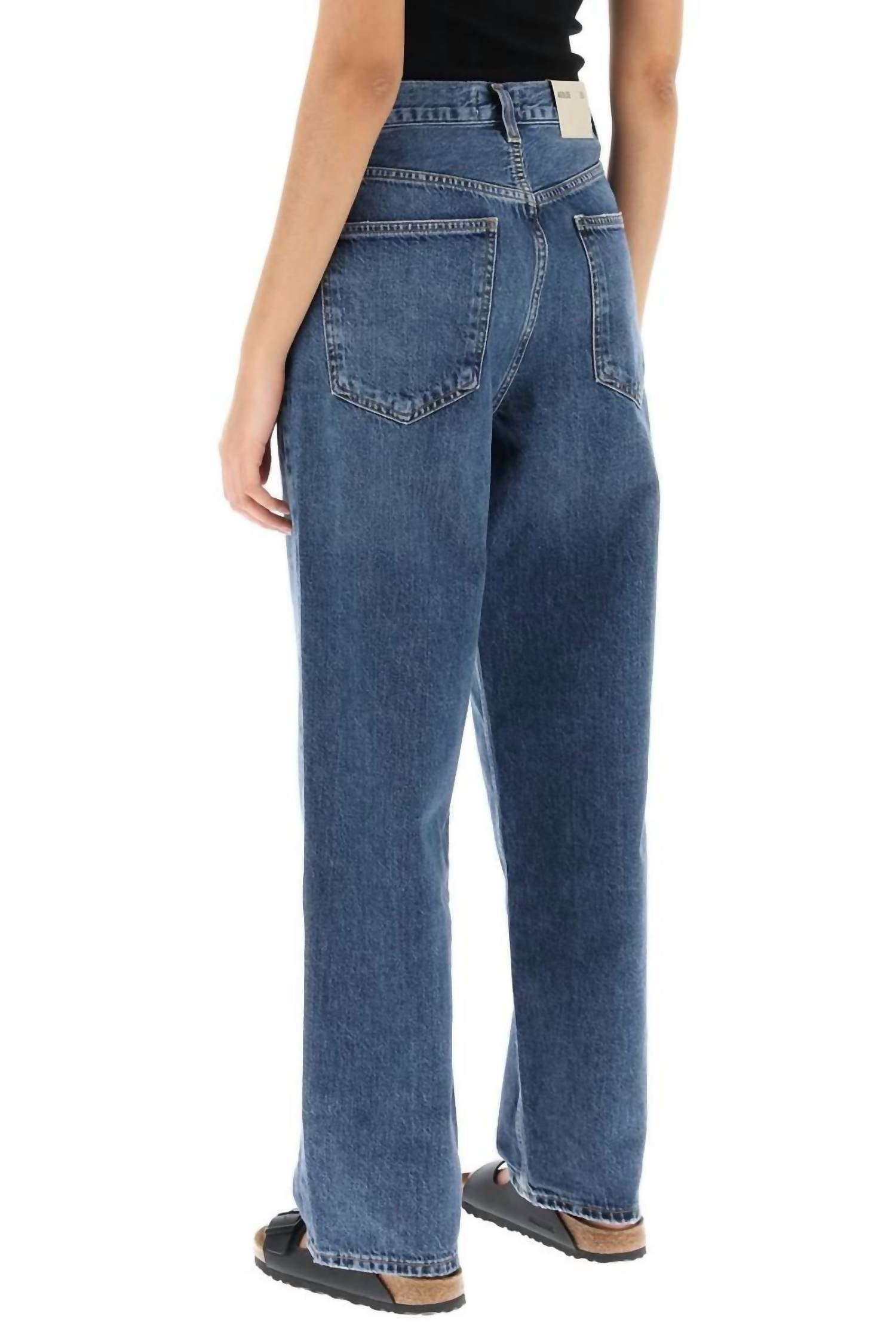 Agolde - Women's Arc Criss Cross Jeans