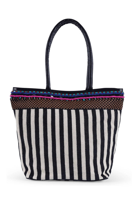 Guadalupe Design - Ife Stripes Tote Bag