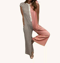 Wishlist - Daisy Striped Jumpsuit