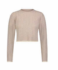 Matthew Bruch - Women's Cable Knit Sweater