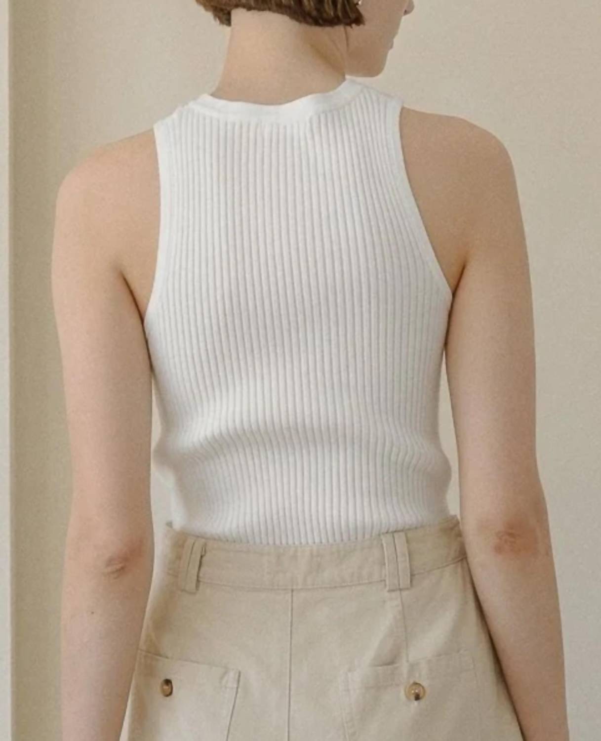 Mod Ref - Brielle Ribbed Knit Tank