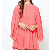 Strut & Bolt - Destiny Pleated Cape Mini Dress