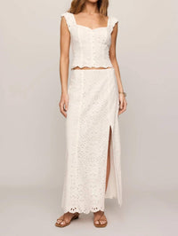 Z Supply - Emrie Eyelet Maxi Skirt