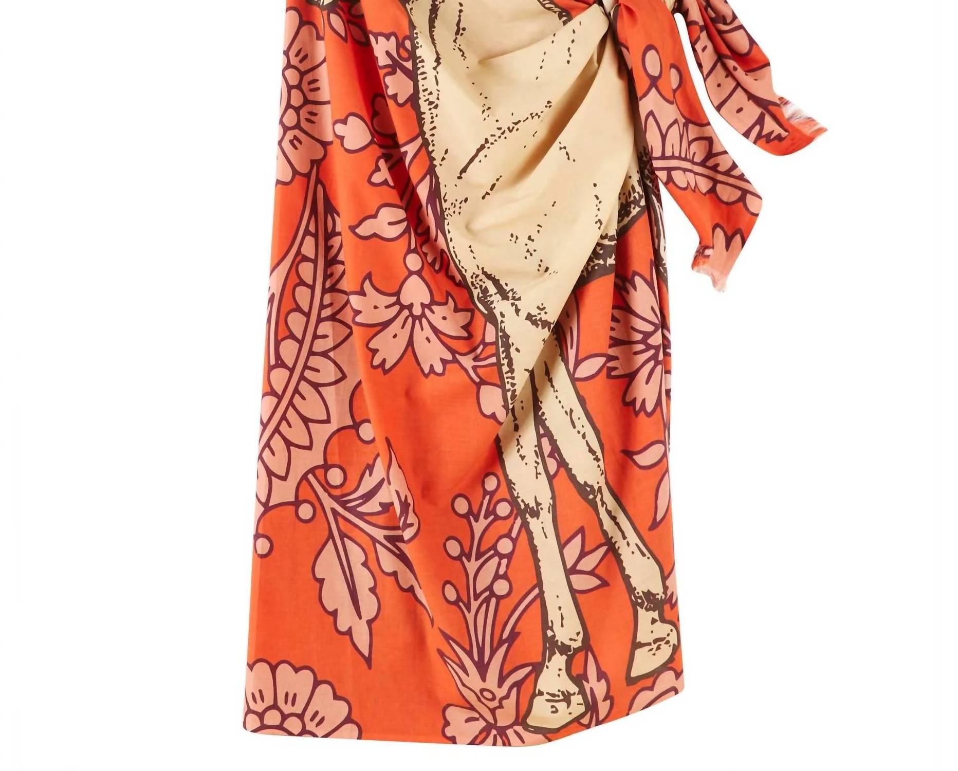 Thomas Paul - Women's Equus Ditsy Floral Voile Shawl