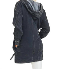 Mono B - Longline Mineral Washed Hoodie