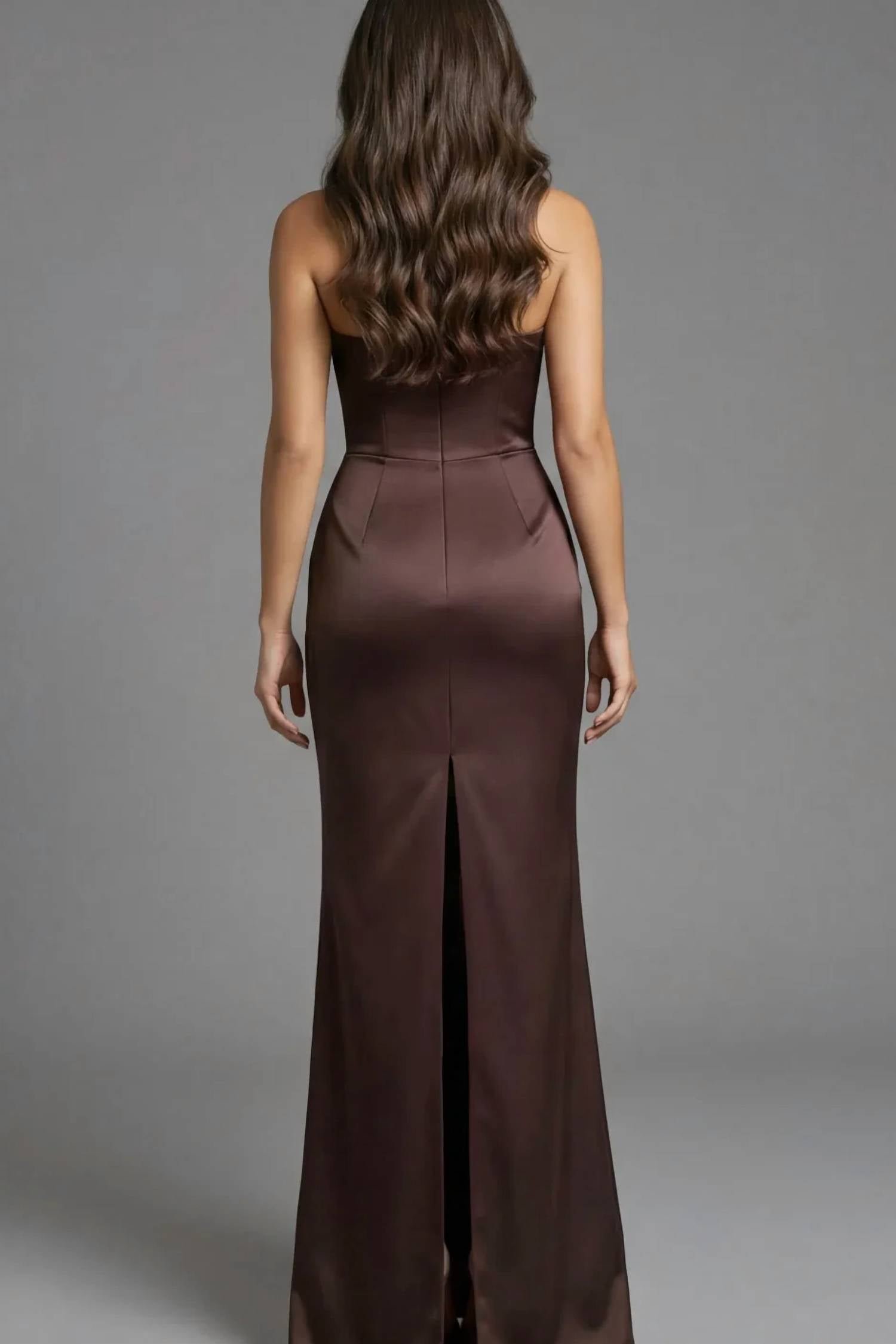 Jovani - Mocha Dress