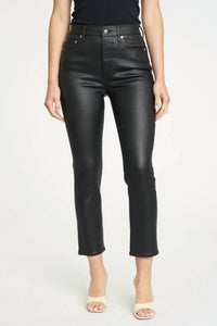 Daze - Coated Asphalt Daily Driver High Rise Pant