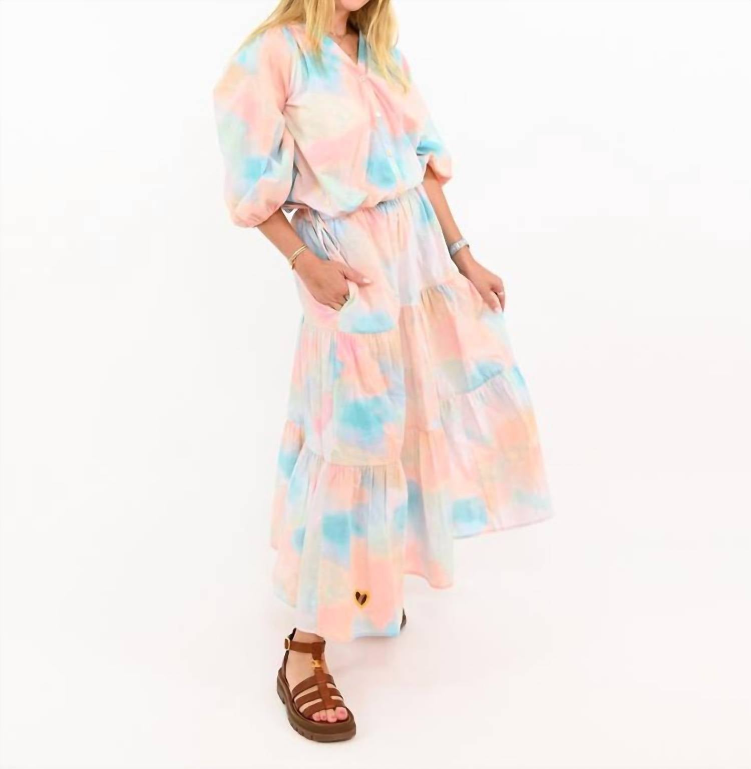 Kerri Rosenthal - GABRIELLE MAXI SKIRT PRINTED