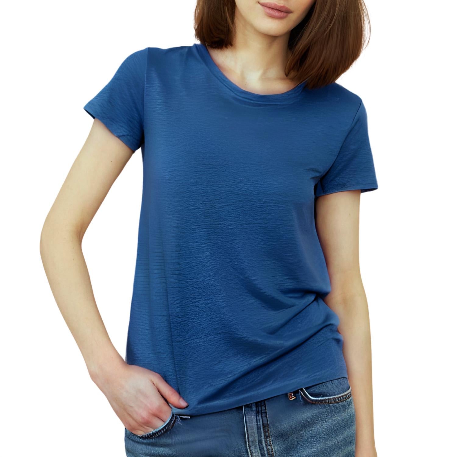 Majestic Filatures - Stretch Linen Short Sleeve Crewneck Tee
