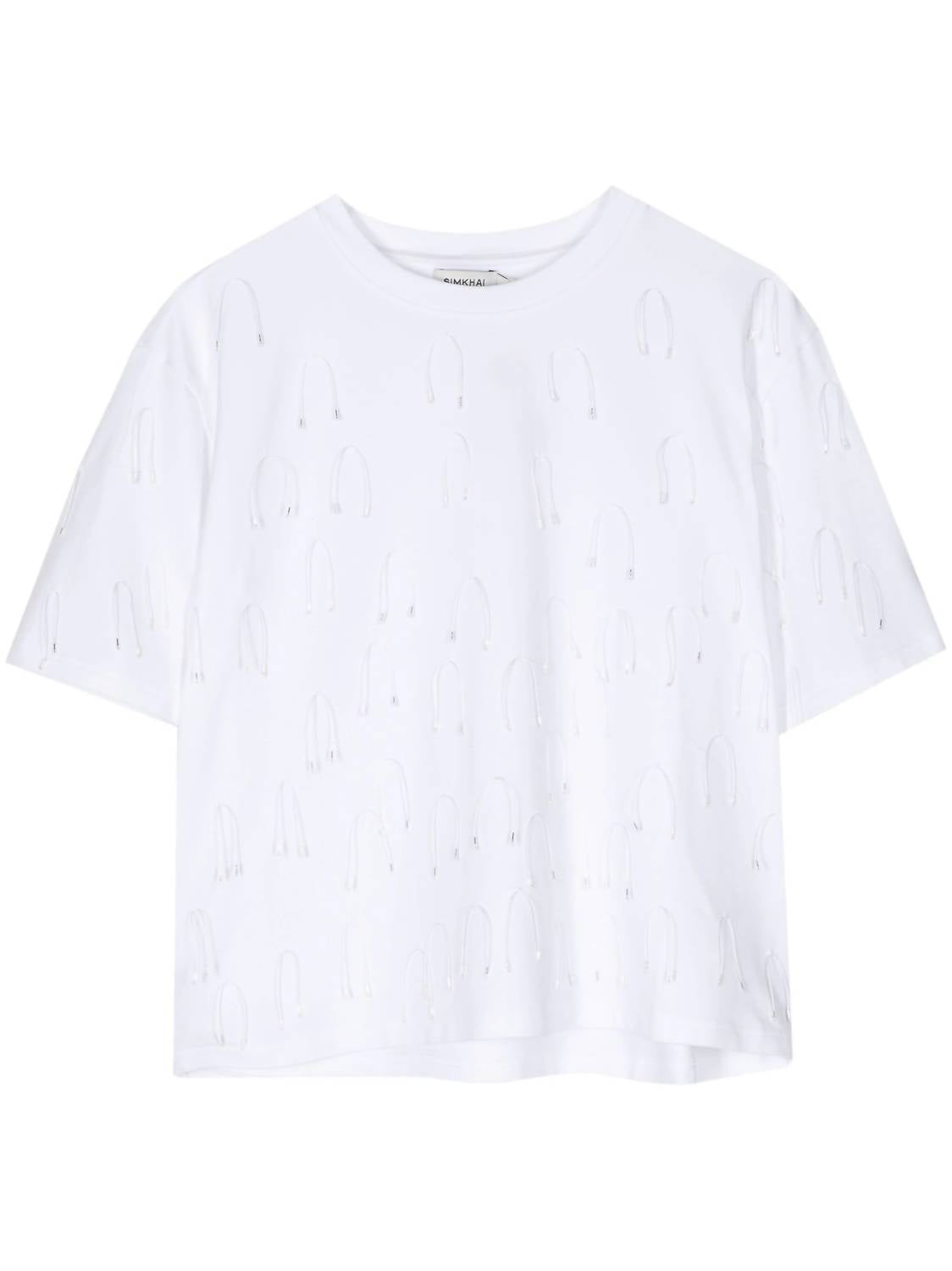 Jonathan Simkhai - Amaru Embellished Tee