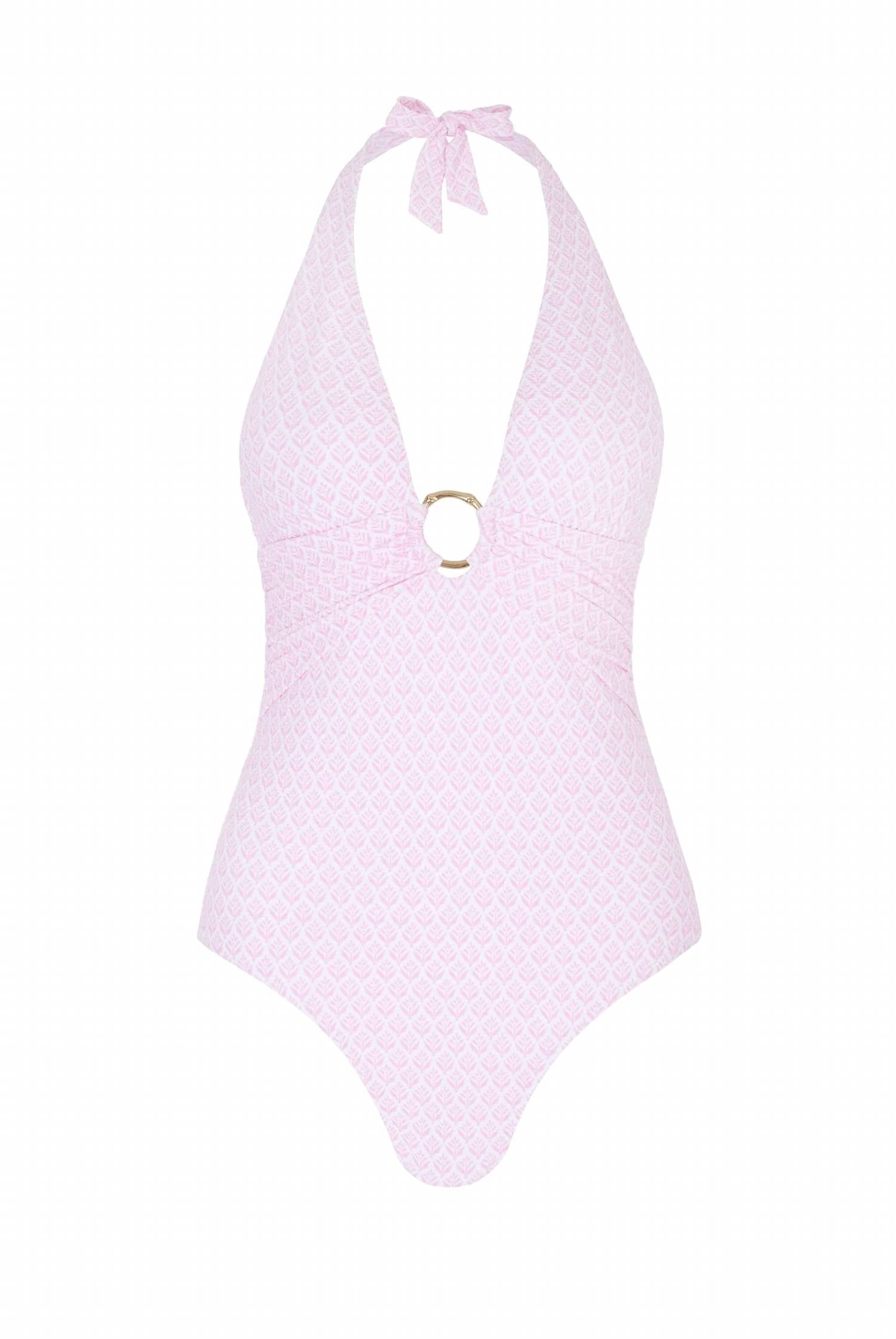 Heidi Klein - Women's Cap Ferrat Ring Halterneck Swimsuit