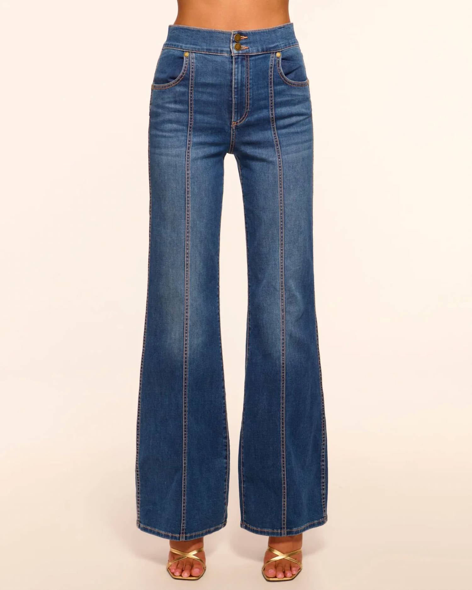 Ramy Brook - Tina High-rise Wide-leg Jeans