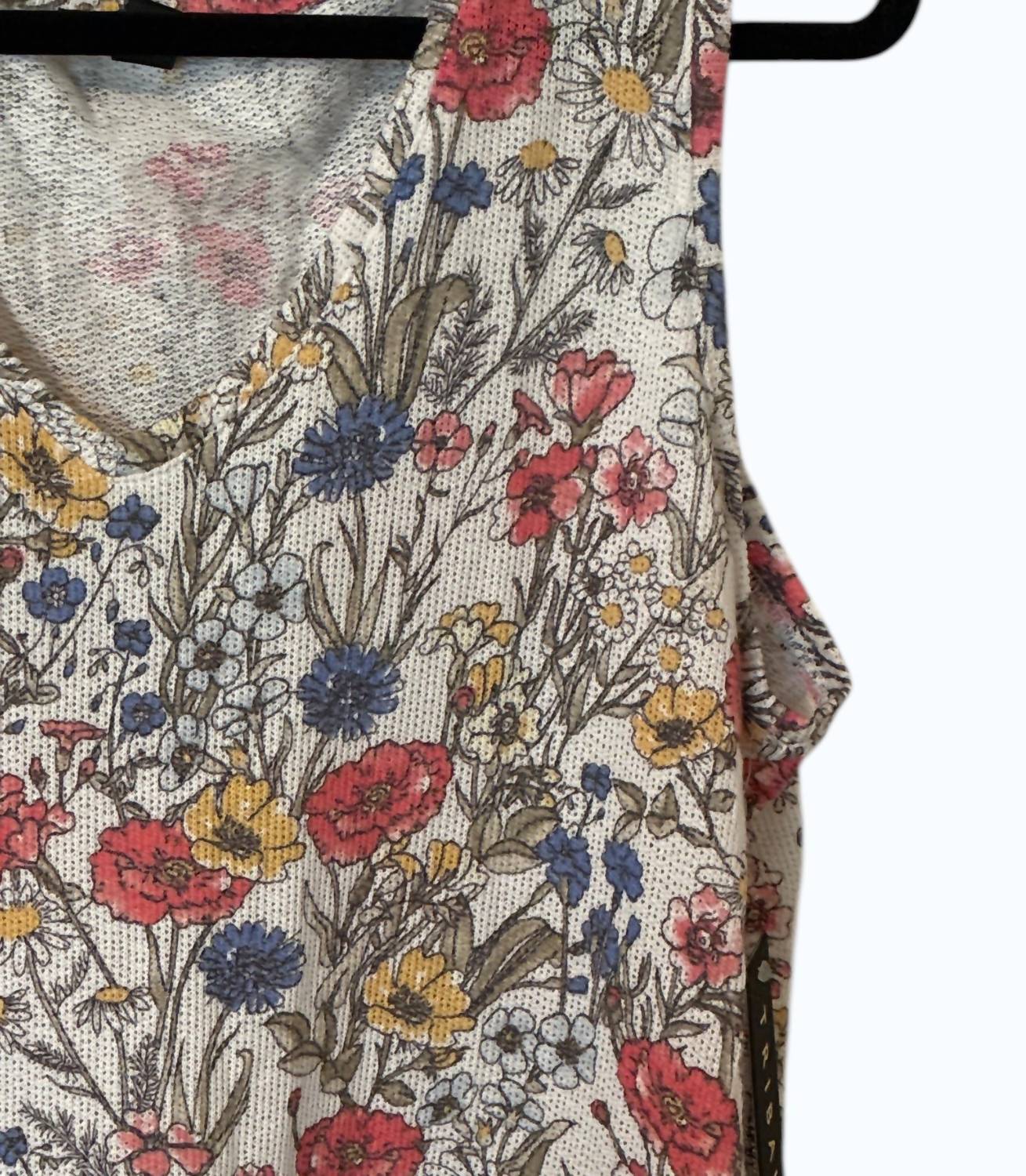 Tribal - Women's Sleeveless Top With Frill