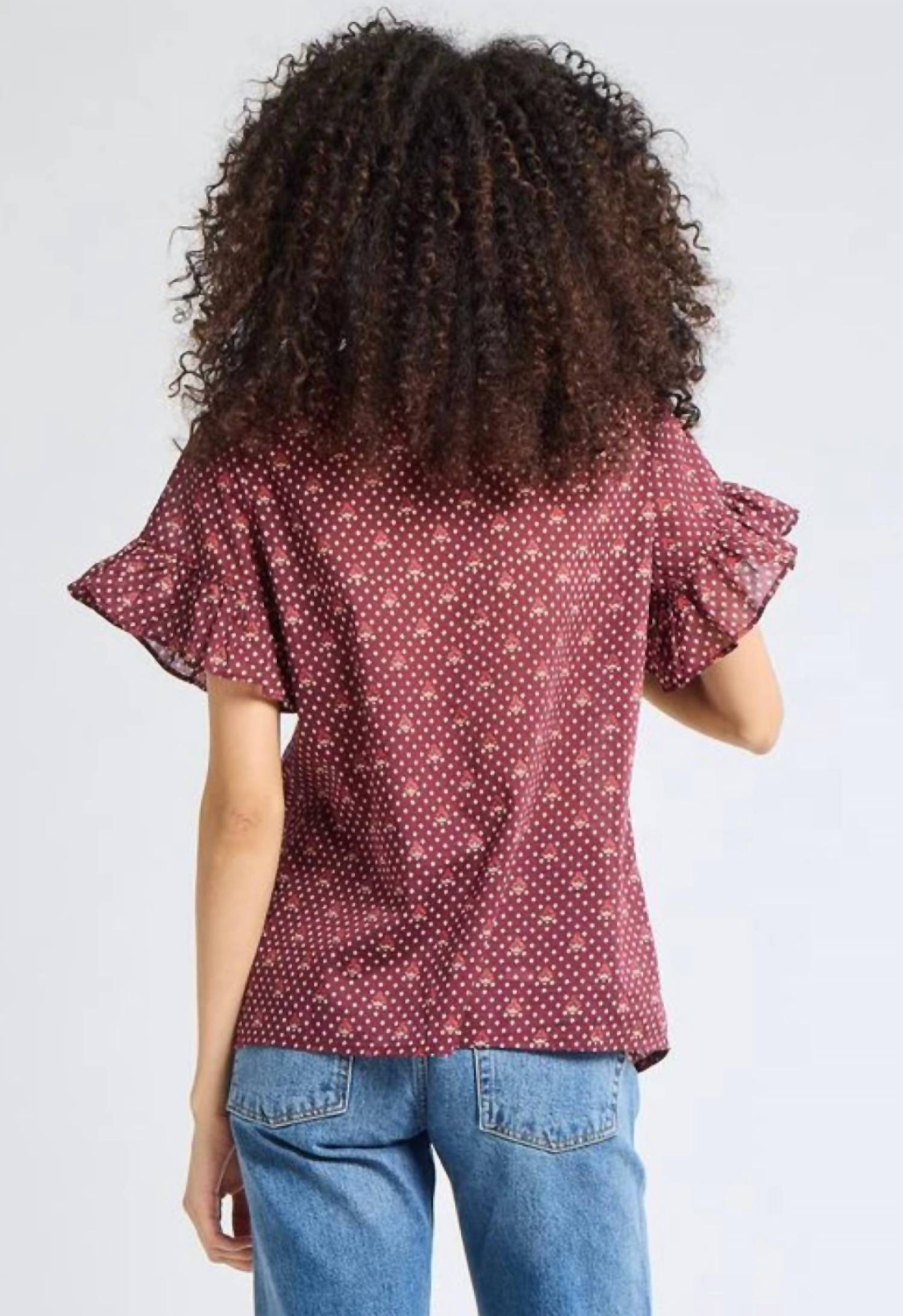 Mille - Vanessa Ruffles Top