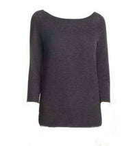 Three Dots - Women's Reversible Boat Neck Top