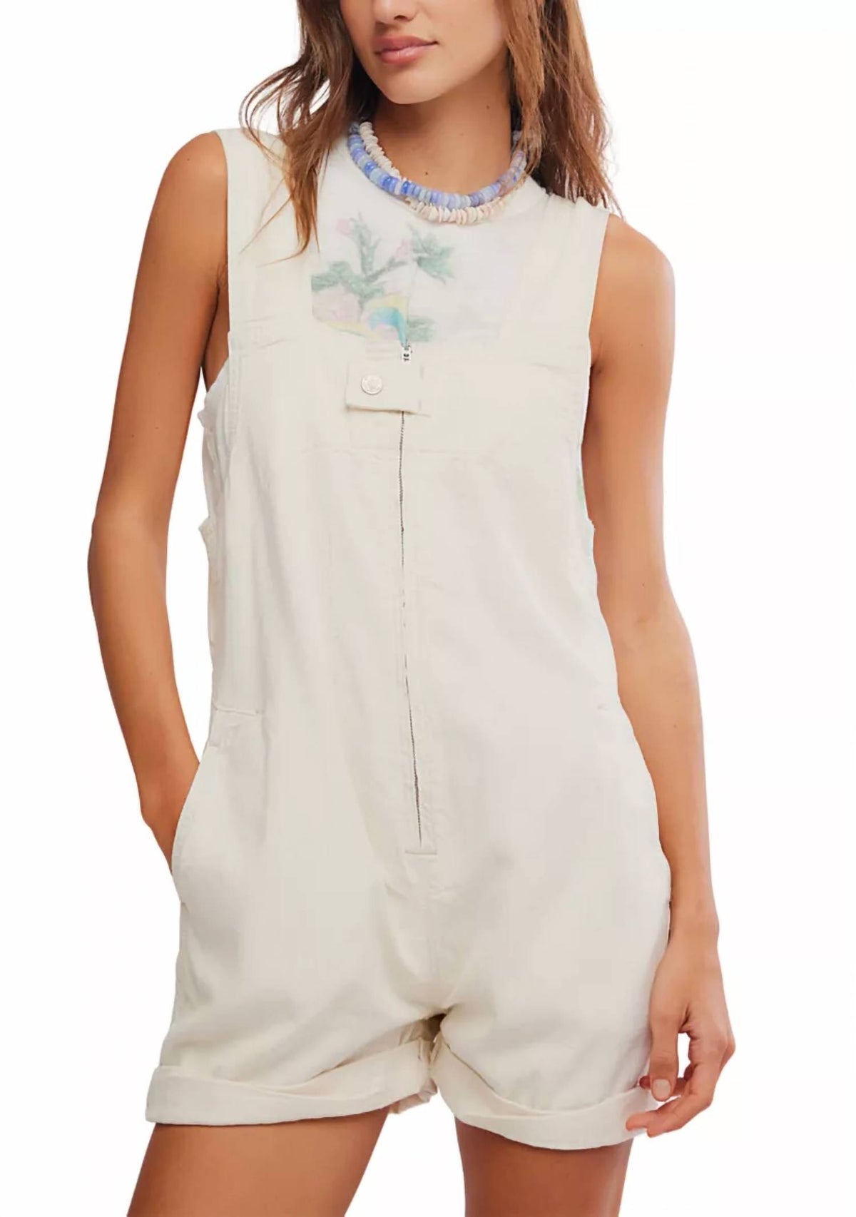 Free People - Jude Four-pocket Design Shortalls
