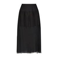 Marina Moscone - Mini Bonded Bias Jersey Skirt