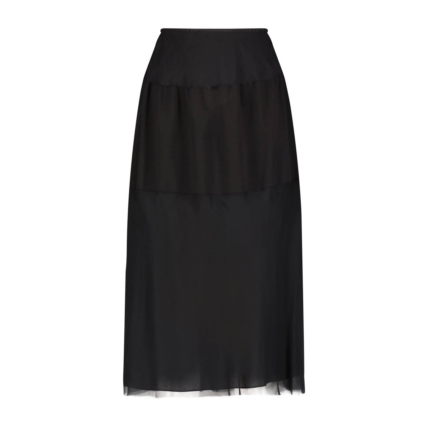 Marina Moscone - Mini Bonded Bias Jersey Skirt