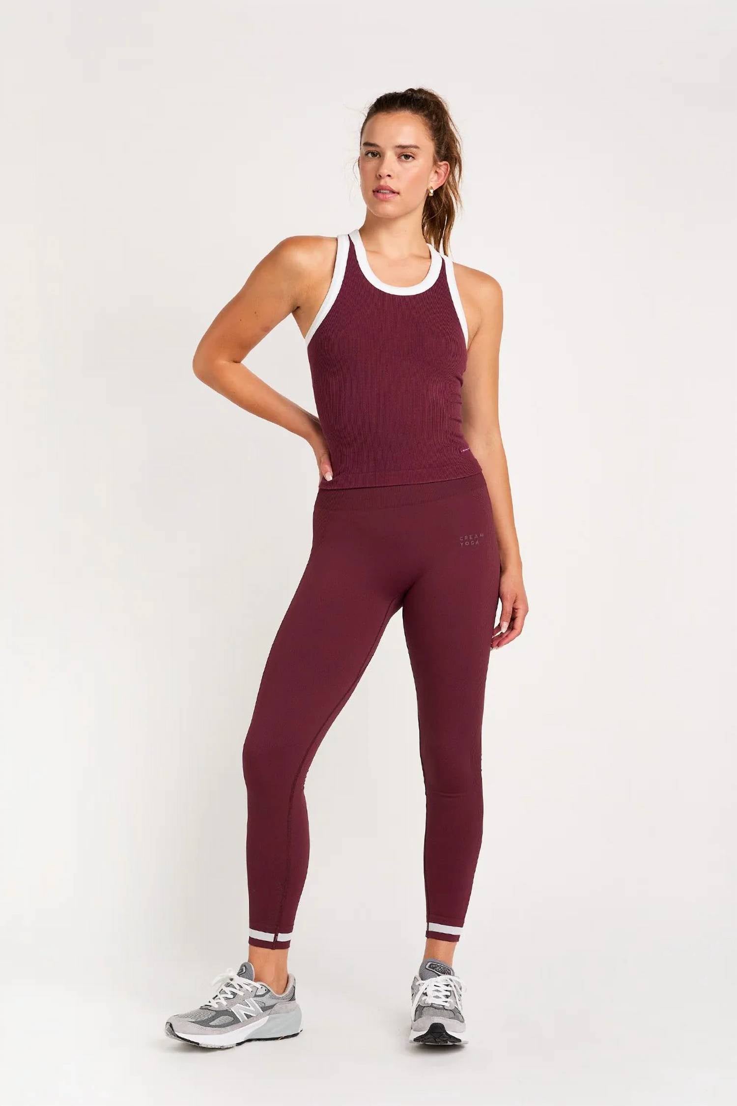 Cream Yoga - Elly Seamless Leggings