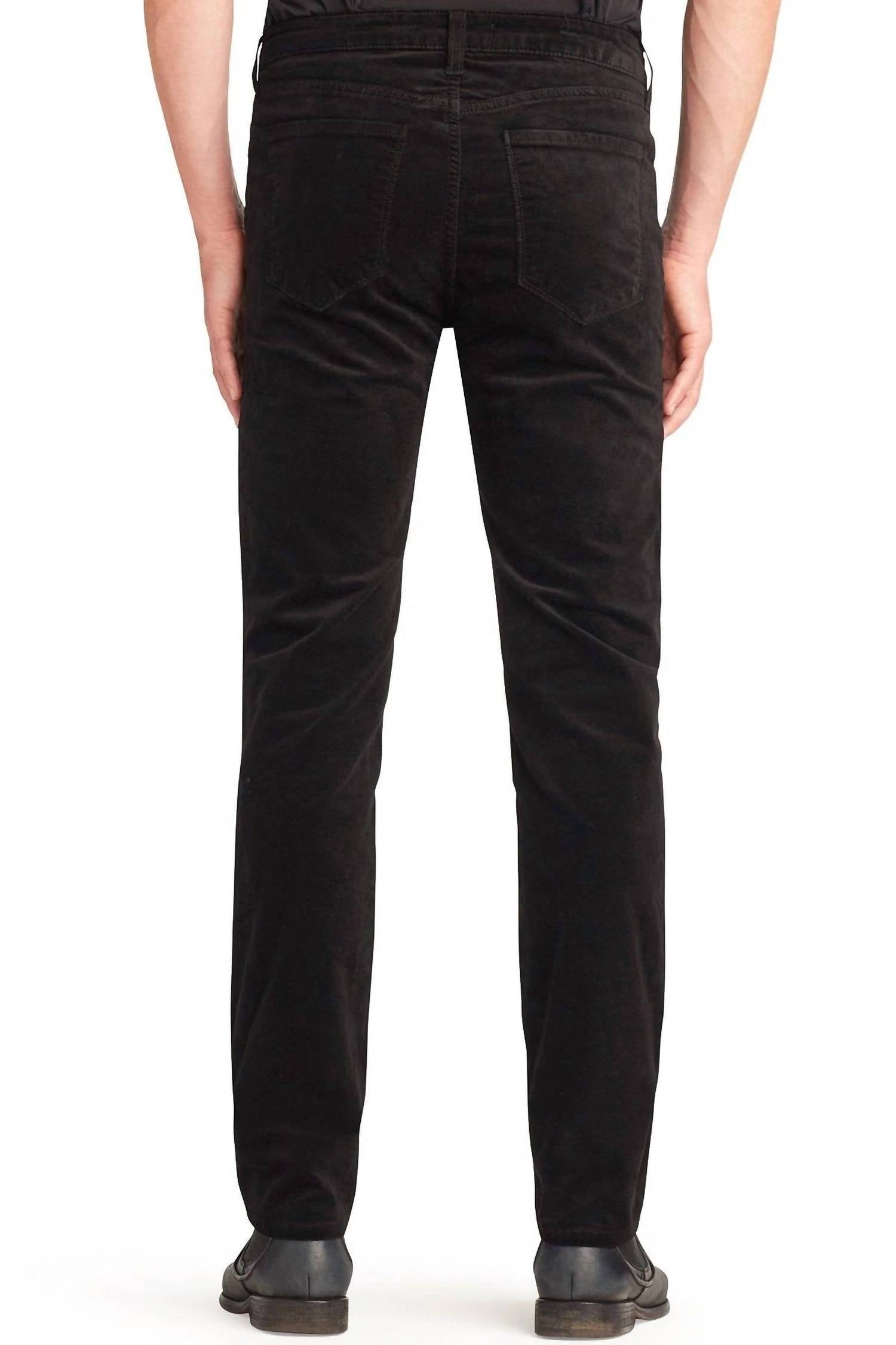 Monfrere Brando Velvet Slim-fit Jeans in velvet noir - men's jeans - alternate view