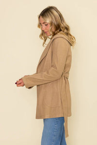 Bobi - Shawl Collar Belted Coat
