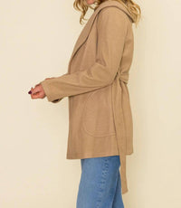 Bobi - Shawl Collar Belted Coat