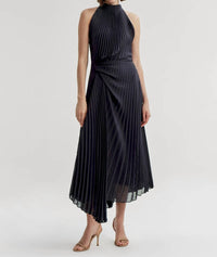 A.L.C. - Simona Pleated Midi Dress