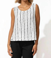 Escape By Habitat - Driftwood Stripe Harborside Tank Top