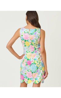 Lilly Pulitzer Scallop Shift Dress in multi lilly garden - women's dress - detail view