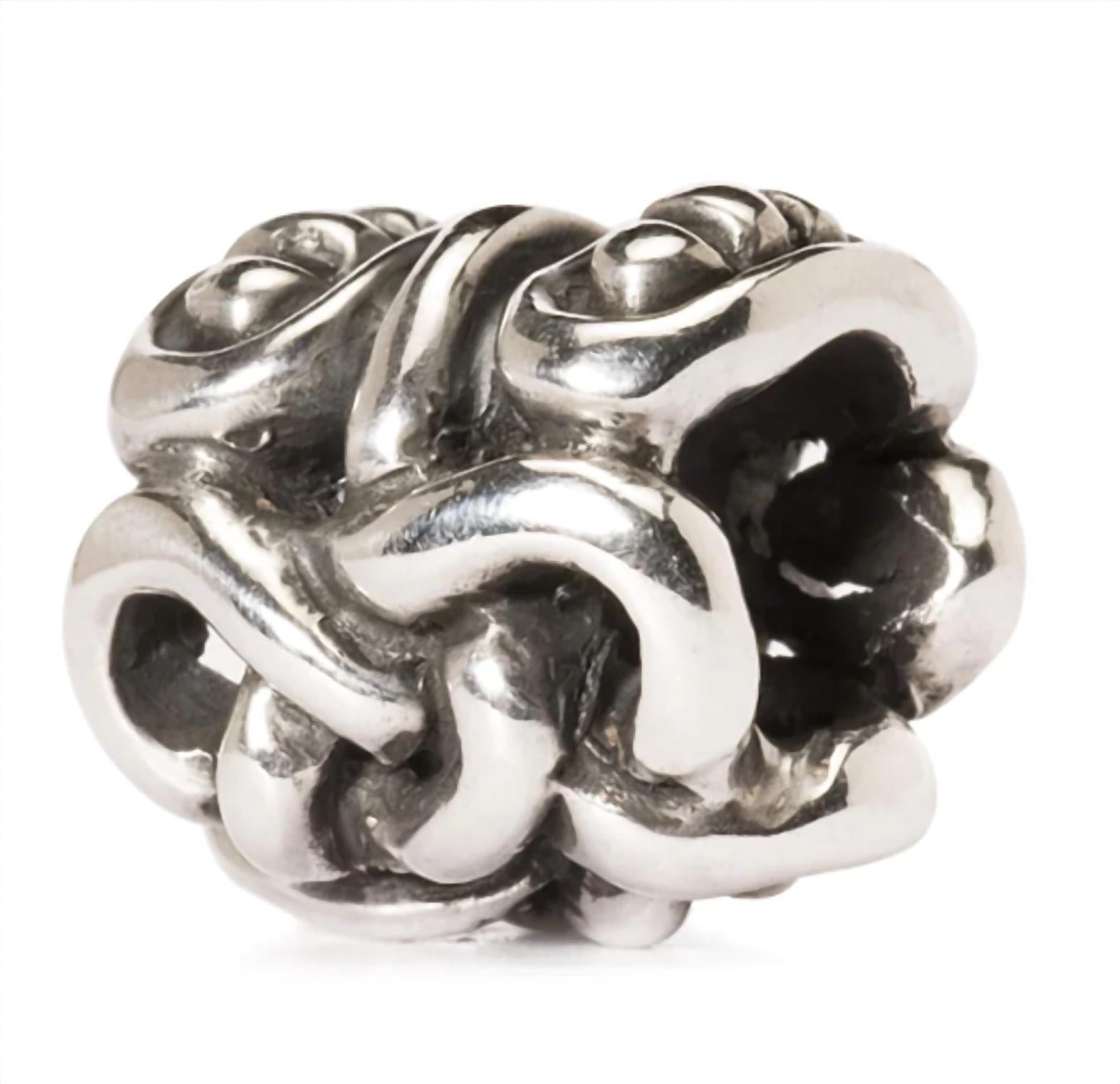 Trollbeads Women's Midgard Serpent Bead Charm in silver - women's accessory