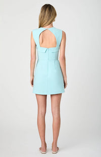 French Connection - Whisper Foldover Square Neck Mini Dress