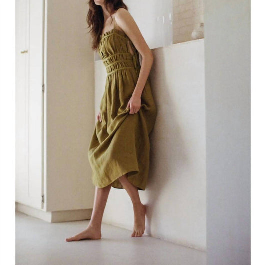 A.Ren - Ruched Maxi Dress