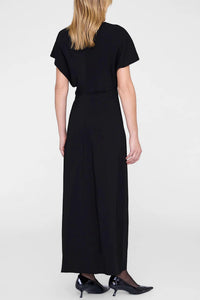 ANINE BING Zadig Dress in black - women's dress - detail view