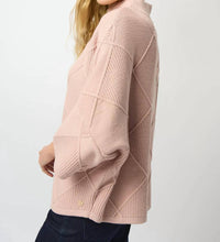Joseph Ribkoff - Textured Mock Neck Sweater