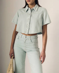 Le Jean - Short Sleeve Swing Shirt
