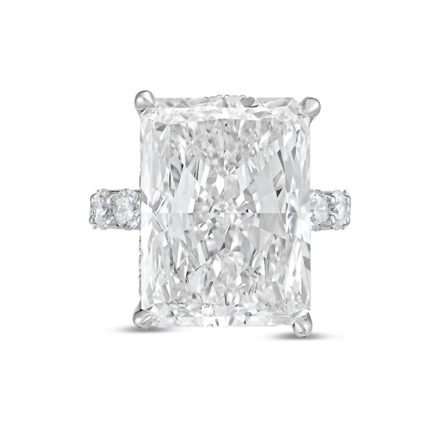 Diana M Jewels - Women's Radiant & Round Lab-Grown Diamond Fashion Ring (4.00 Ct) - Signature Plus