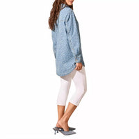 Tribal - Light Printed Jean Overshirt