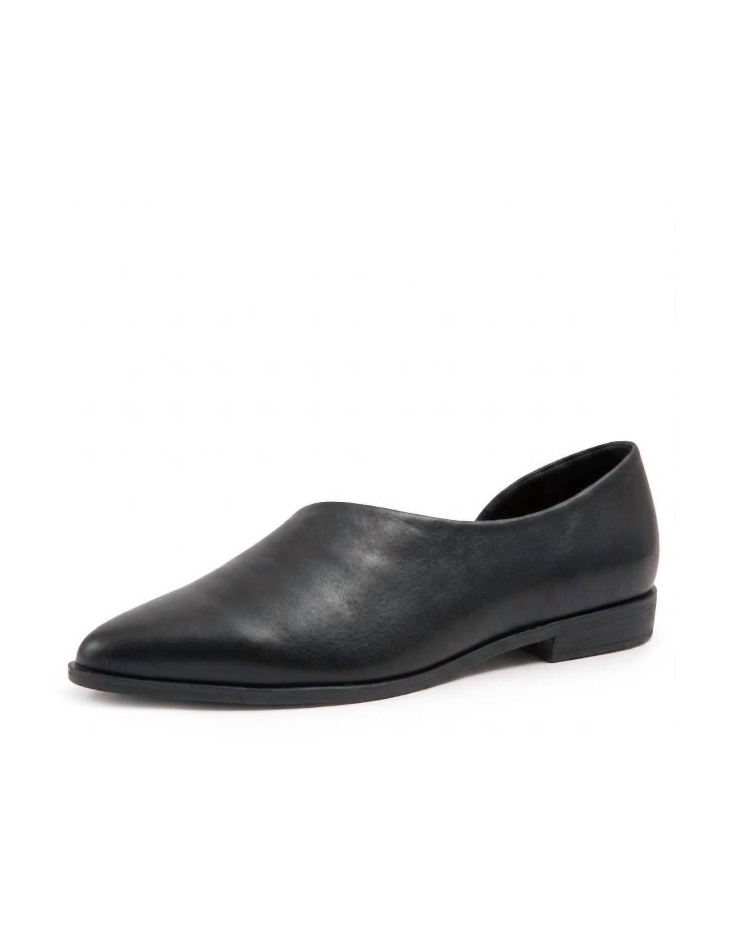 bueno Women's Brandi Pointed Toe Shoes in black 1 - women's flats