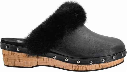 Corkys Footwear - Women's Just Fur Fun Wedge Mules