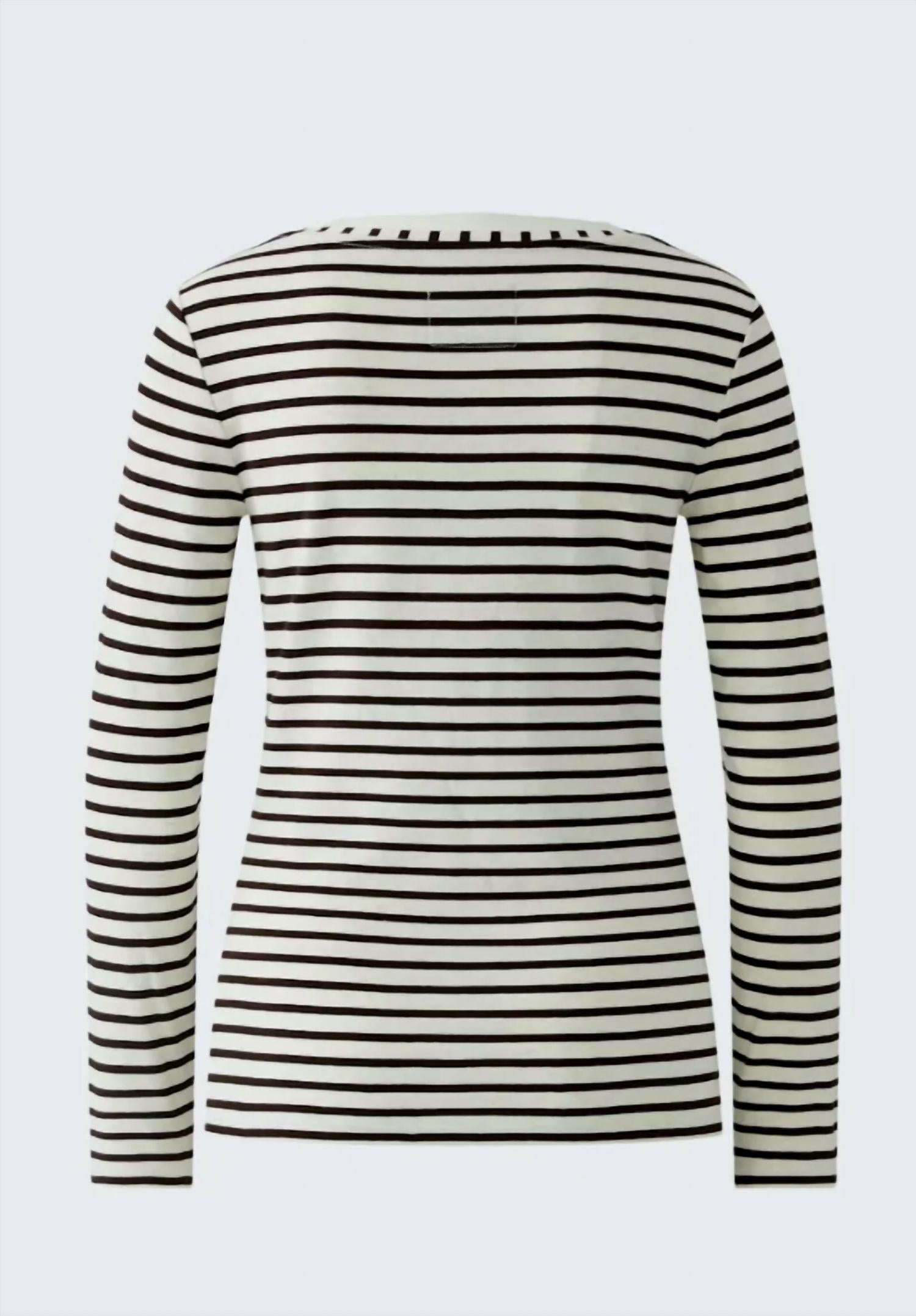 Oui - Sumiko Long Sleeve Shirt