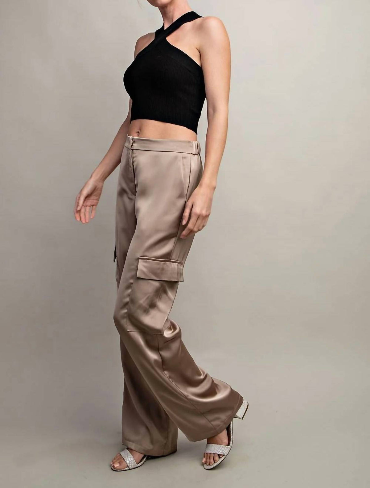 Eesome - Satin Cargo Pants