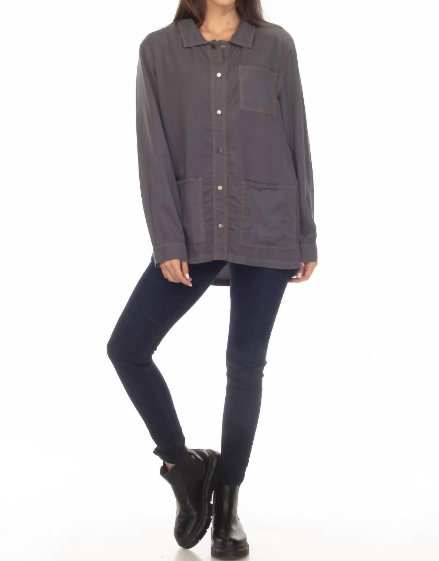 Hello Nite - Mick Frayed Twill Jacket