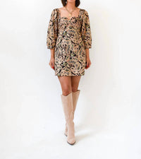 Strut & Bolt - Painted Paisley Dress