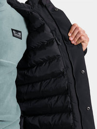Didricksons Akilles Hooded Parka Coat in black - men's jacket - view 8