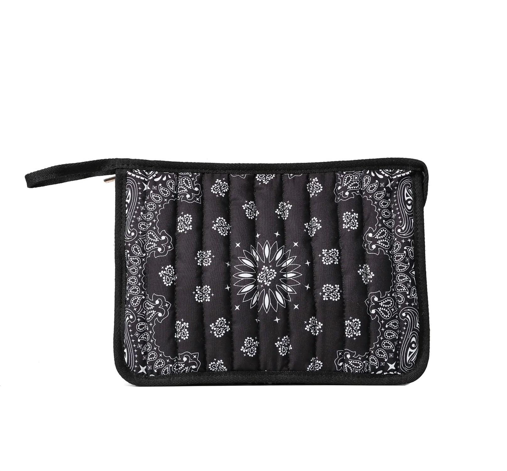 Haute Shore - Women's Quilted Bandana Pouch Bag