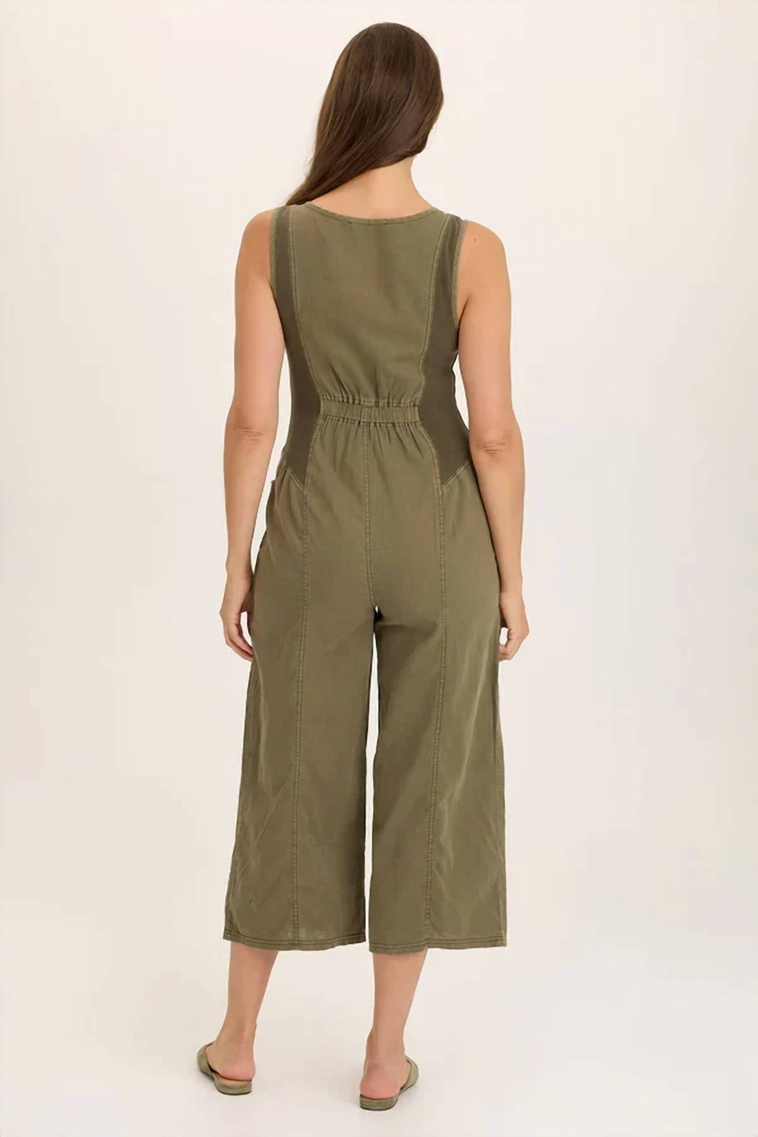 Xcvi - Linen Macgowan Jumpsuit