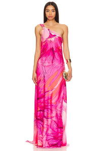 Hemant & Nandita - Abira One Shoulder Maxi Dress