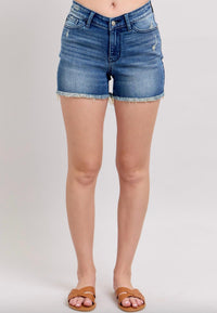Judy Blue - V-front Shield Pocket Shorts
